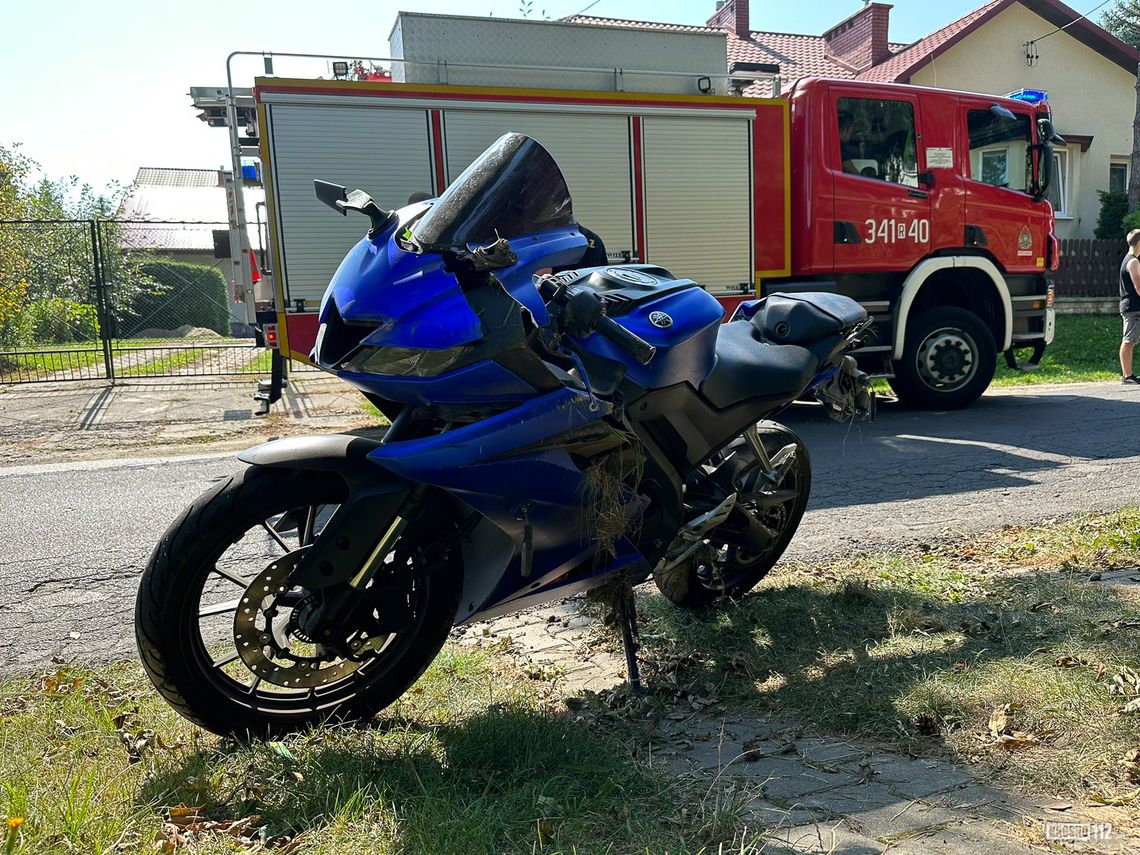 Krosno. Wypadek motocyklisty na ul. Baczyńskiego