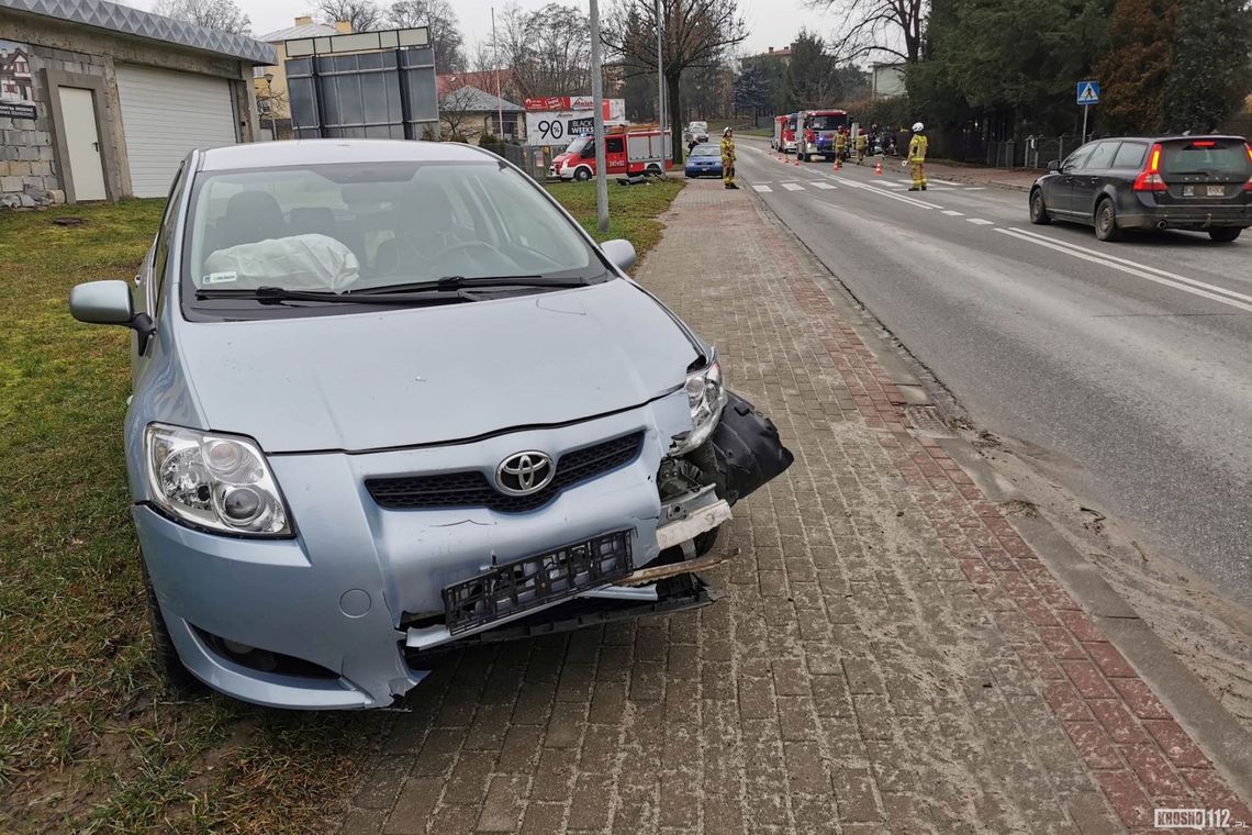 Krosno. Wypadek na Korczyńskiej [AKTUALIZACJA]