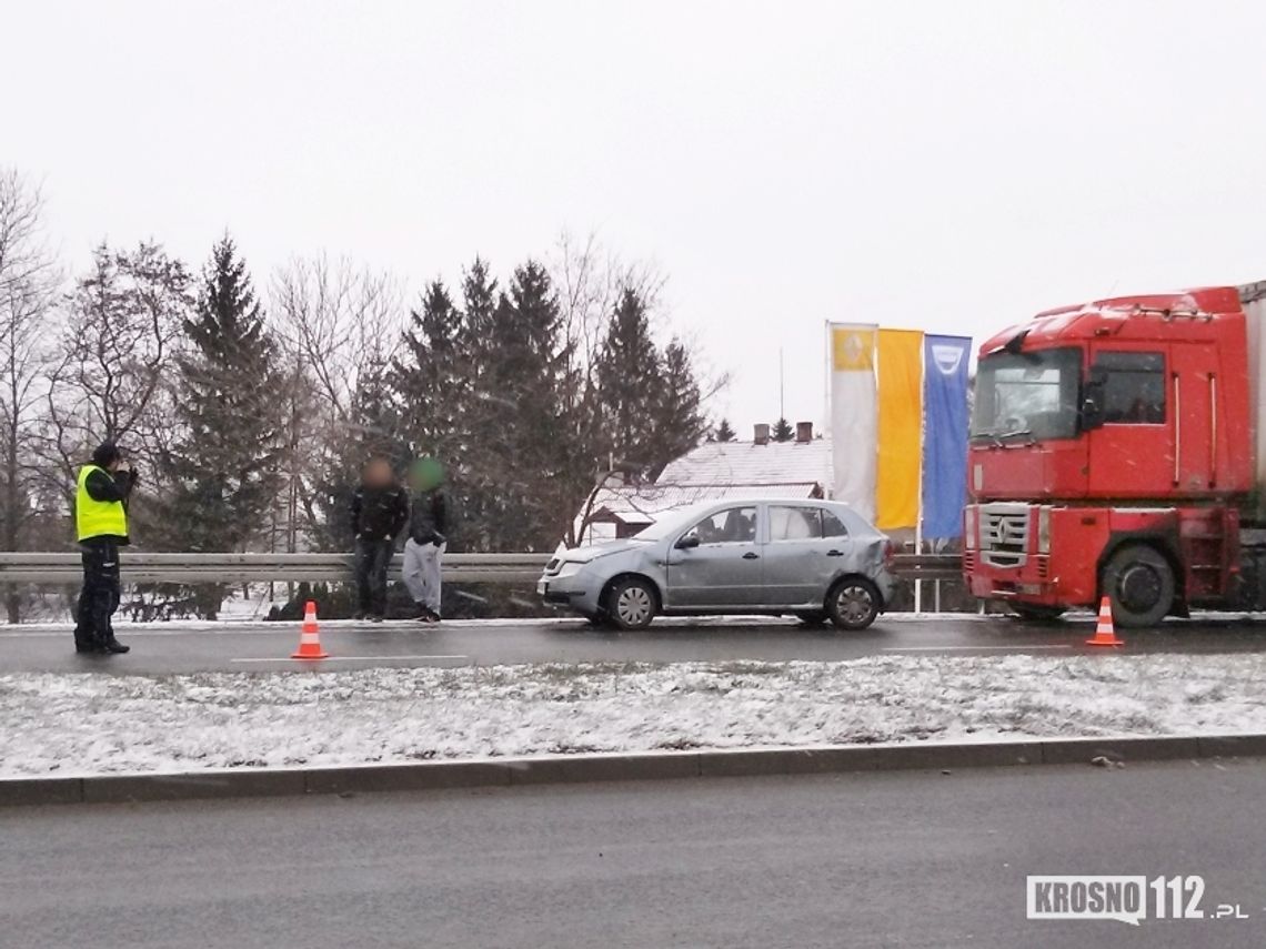 Krosno: Wypadek na obwodnicy