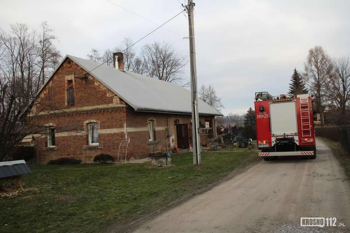 KROSNO: Zadymienie w domu przy ul. Chopina