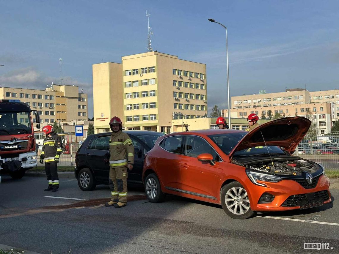 Krosno. Zderzenie dwóch samochodów na Bieszczadzkiej