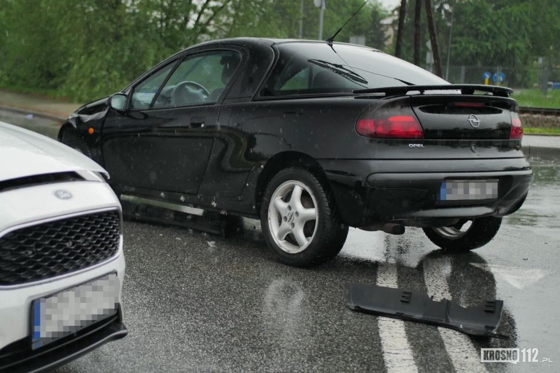 KROSNO: Zderzenie samochodów na Bieszczadzkiej