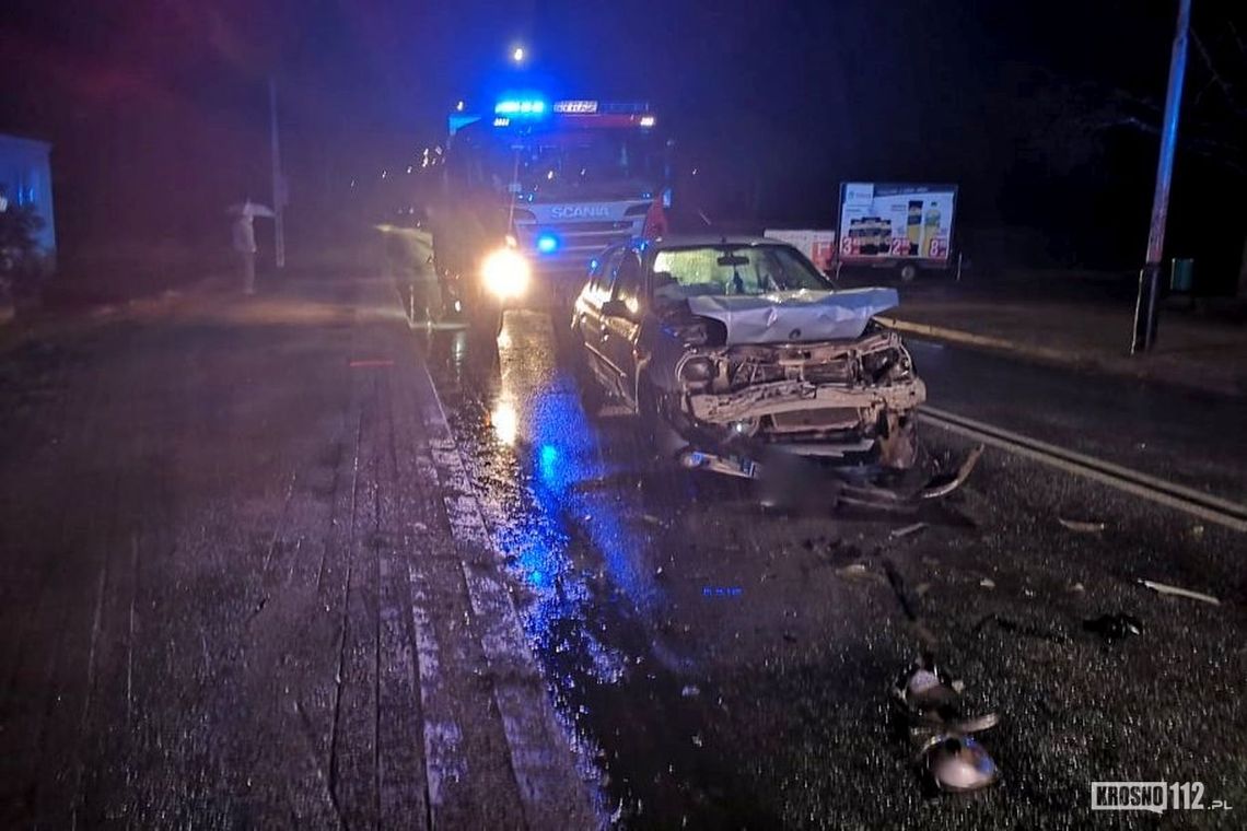 ? Krosno. Zderzenie samochodów na ul. Chopina