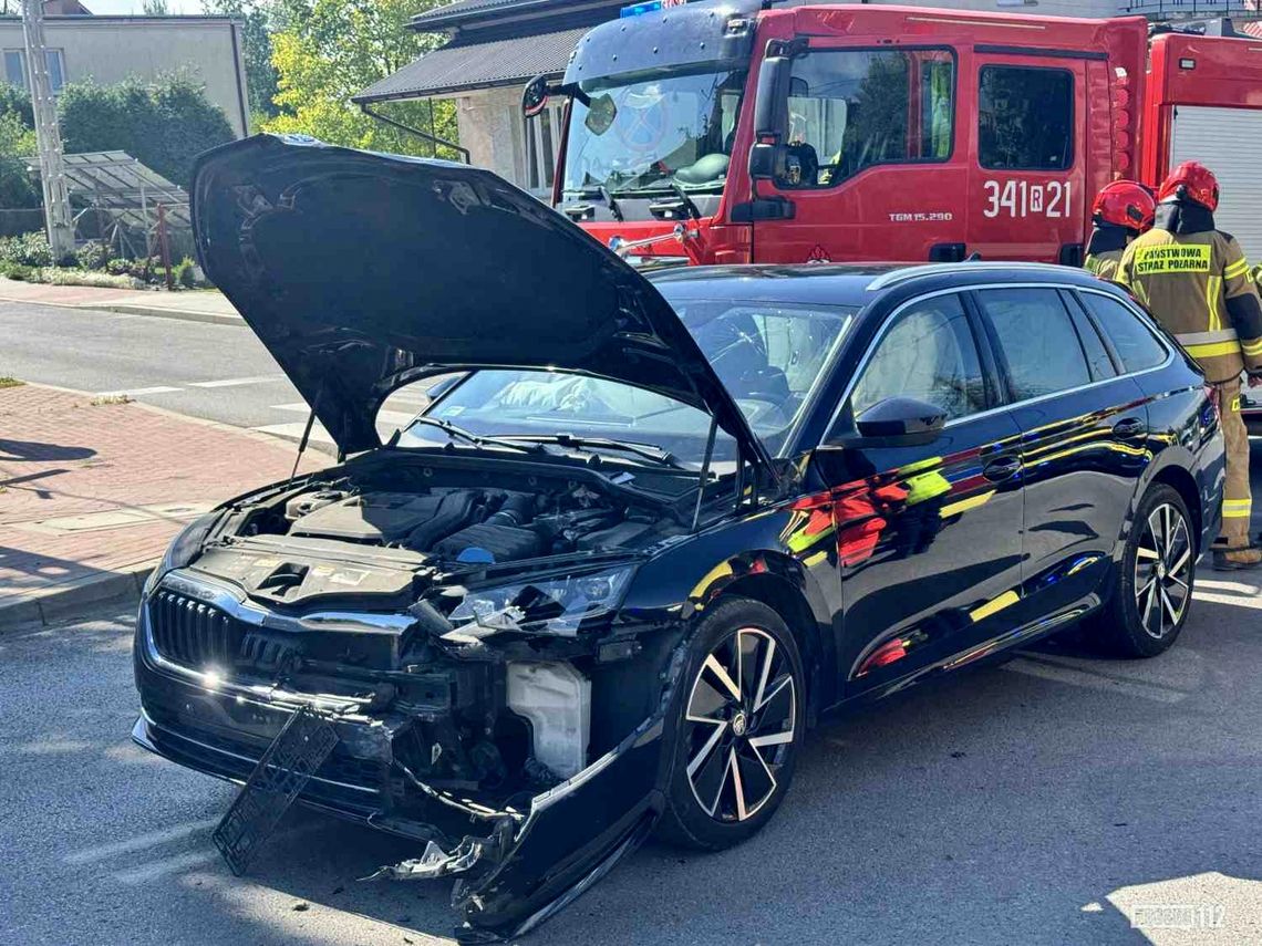 Krosno. Zderzenie Volkswagena i Skody