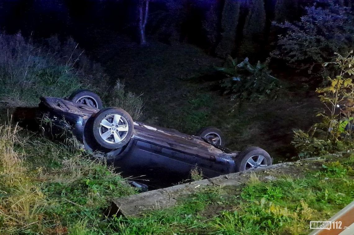 ? Kto kierował pojazdem, który dachował w Dobieszynie? /AKTUALIZACJA
