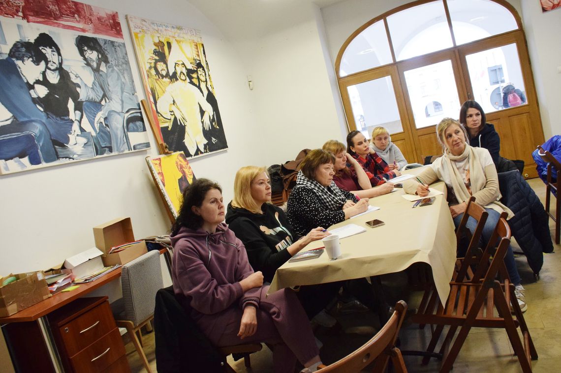 Kulturalna "Przystań" dla Ukraińców w Krośnie. Zorganizowało ją Muzeum Rzemiosła