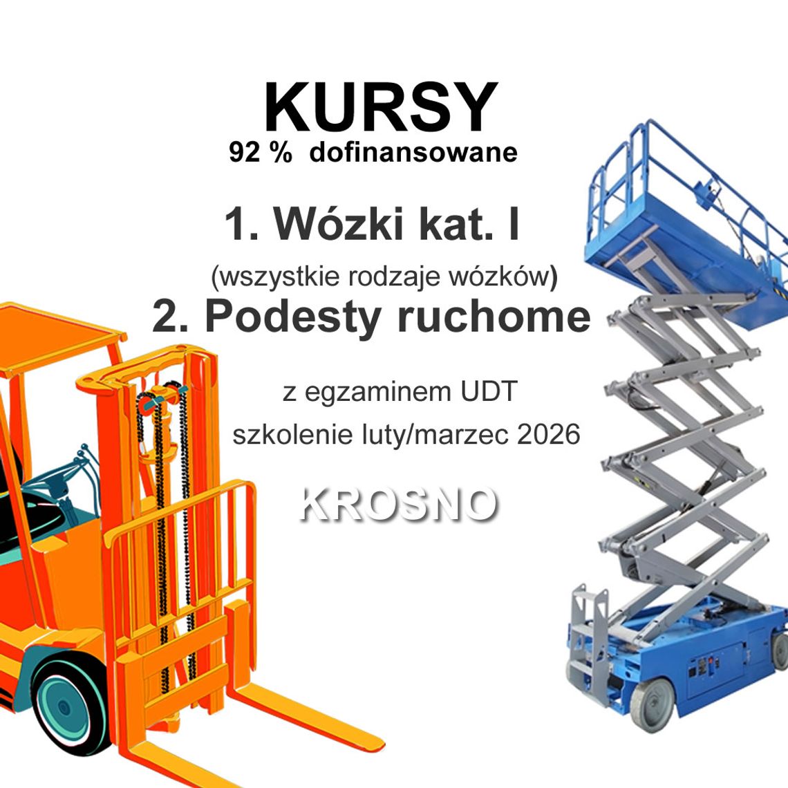 KURSY dofinansowane 92%!