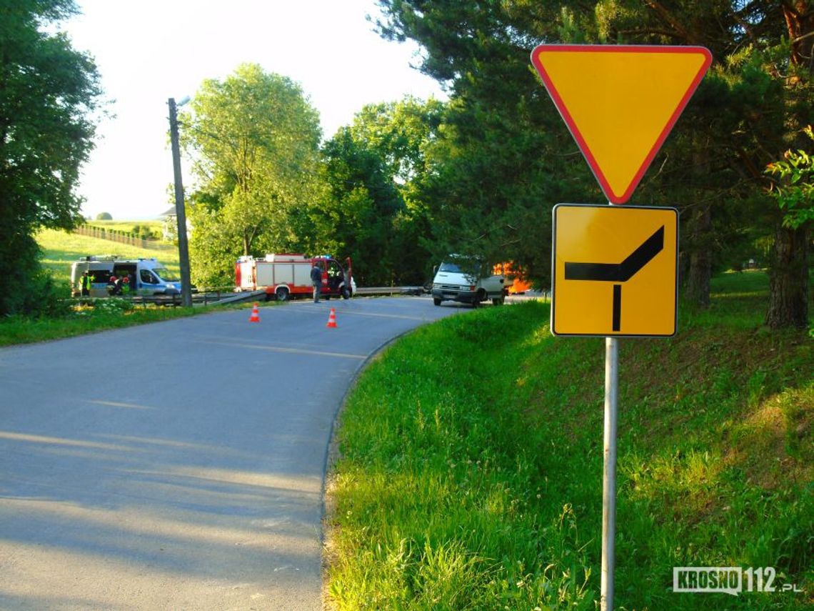 Łączki Jagiellońskie: Śmiertelne potrącenie motocyklisty