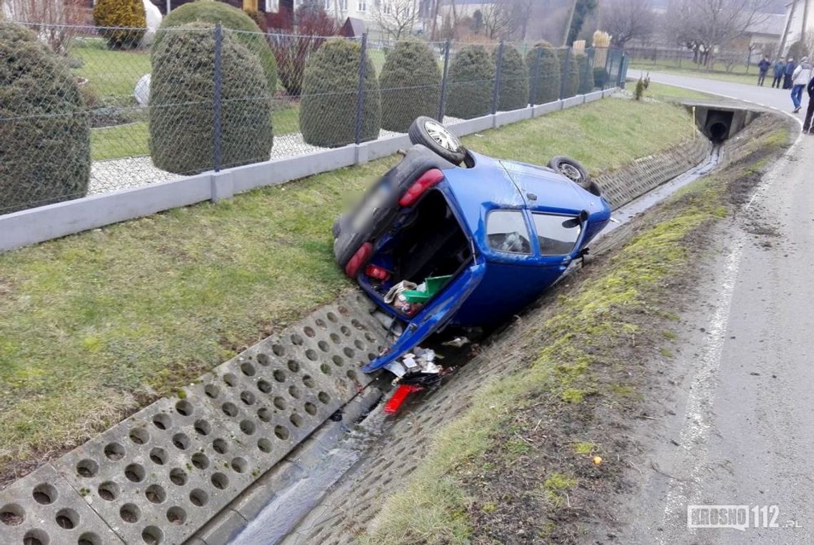 ŁĄCZKI JAGIELLOŃSKIE: Zdarzenie drogowe w niedzielny poranek