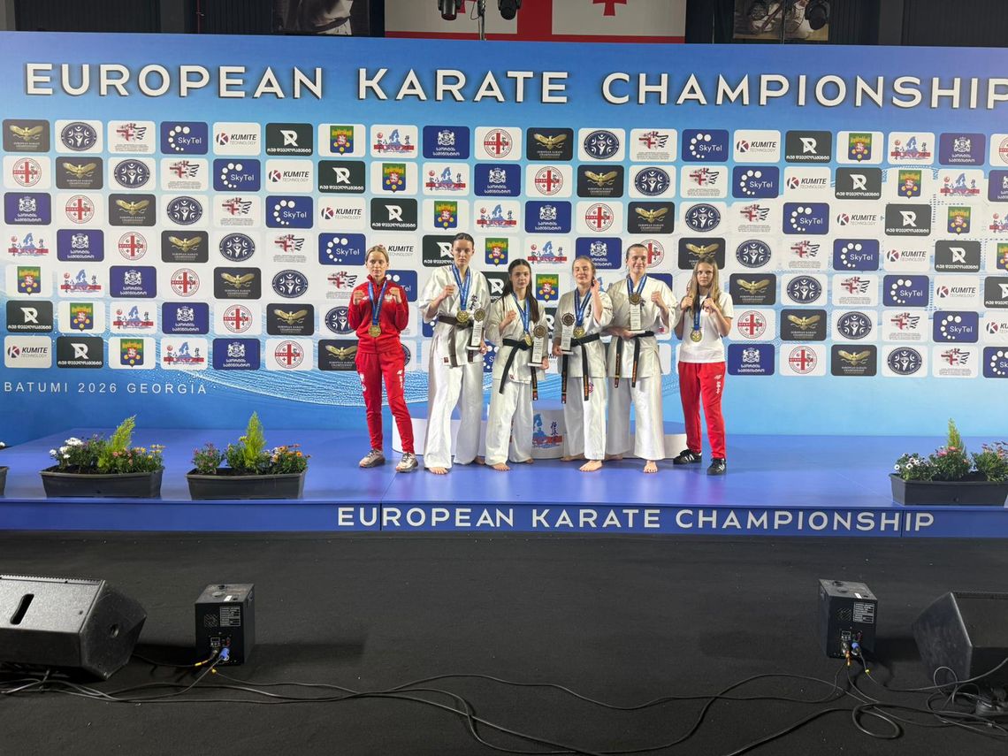 Lena Małysz wywalczyła brązowy medal na Mistrzostwach Europy w Karate