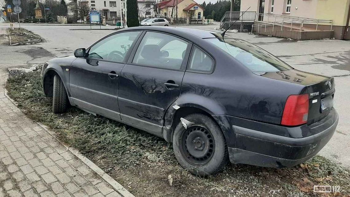 Łężany. 18-latka doprowadziła do kolizji