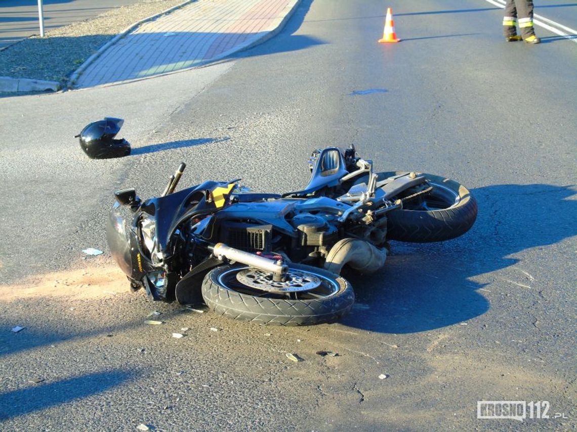 Łężany: Wyjechał motorowerzyście z podporządkowanej drogi