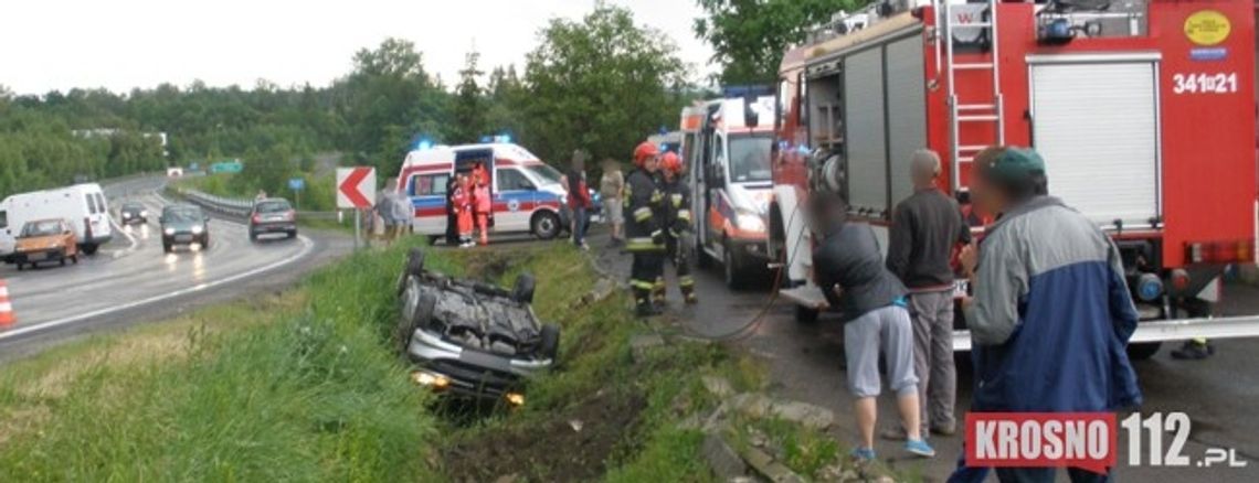 Lipowica: Zderzenie dwóch samochodów