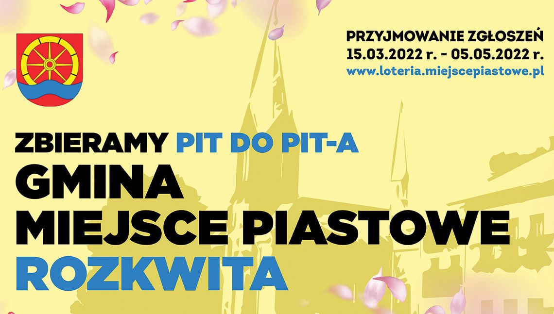 Loteria PIT dla mieszkańców Gminy Miejsce Piastowe