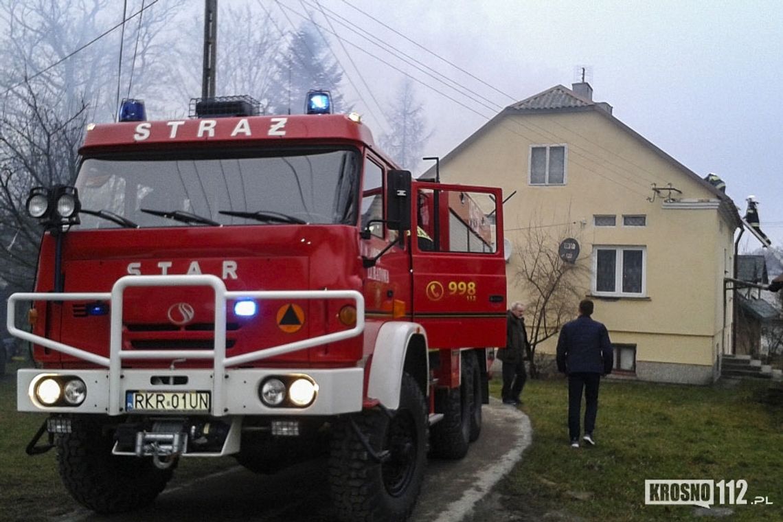 Lubatowa: Nieoczyszczony przewód kominowy, przyczyną pożaru