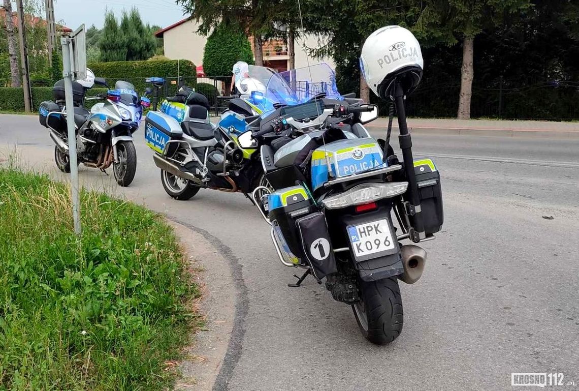 Łubno Szlacheckie. Krośnieńscy policjanci zatrzymali nietrzeźwego motorowerzystę