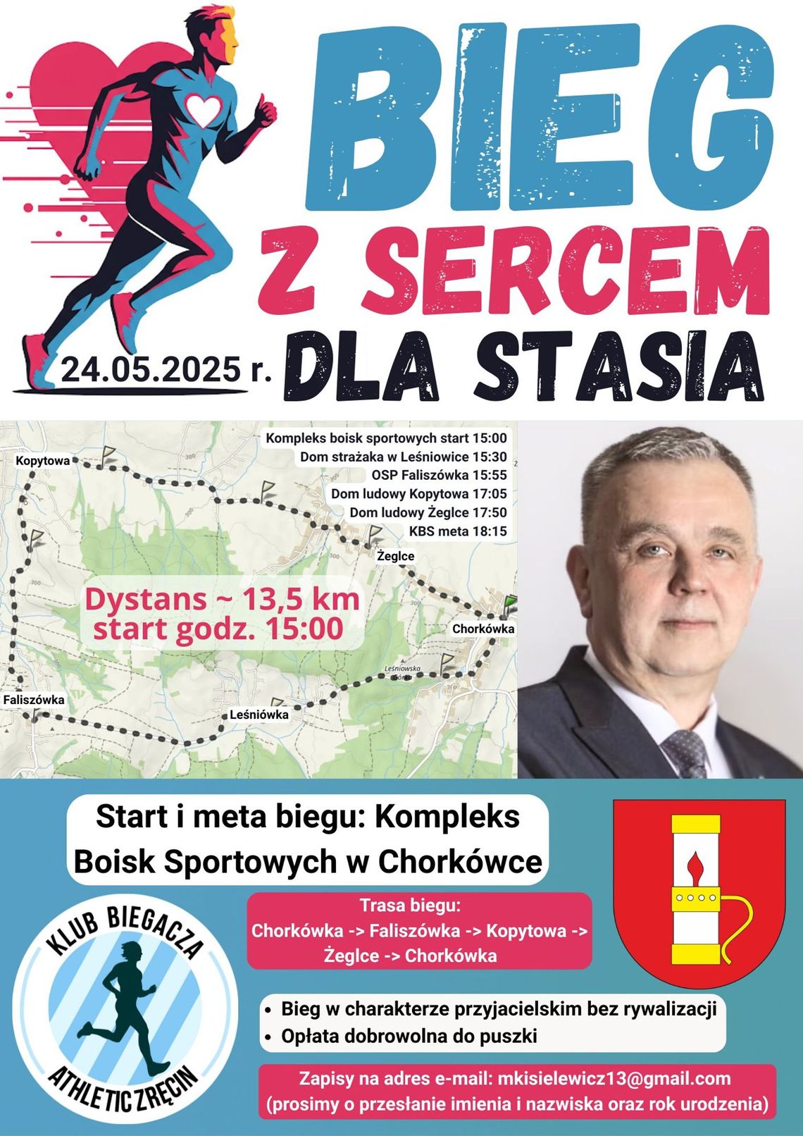 Majówka dla Stasia. Chorkówka połączy serca, sport i zabawę już 24 maja!