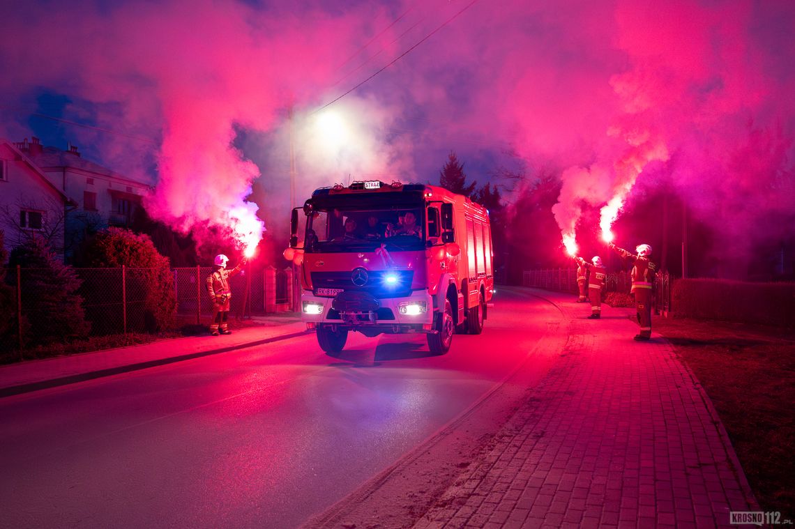 Mercedes Atego wzmocnił tabor OSP Krosno-Białobrzegi