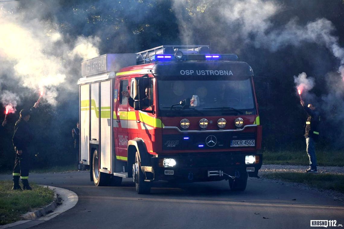 Mercedes dla Ochotniczej Straży Pożarnej w Ustrobnej