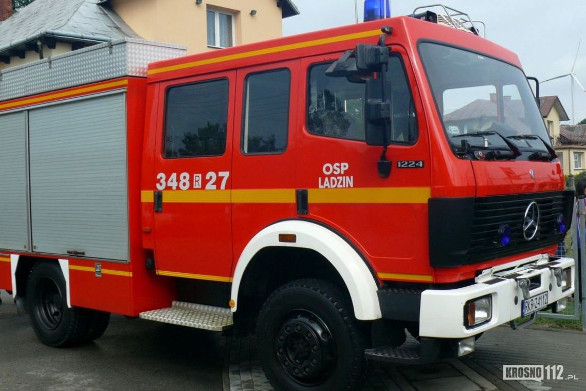 Mercedes na 100-lecie OSP Ladzin