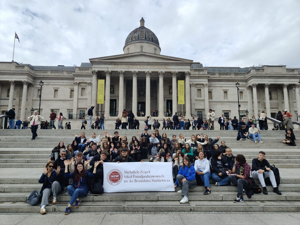 Michalicka młodzież na wycieczce w Londynie [ZDJĘCIA]
