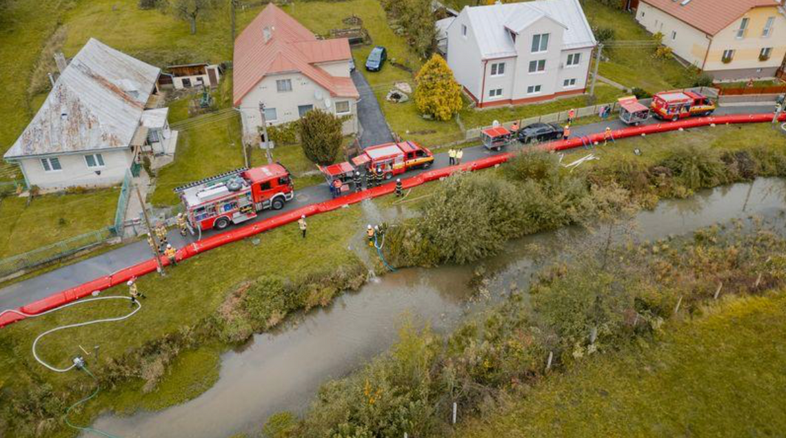 Słowacko-polskie ćwiczenia służb ratowniczych w Zborovie