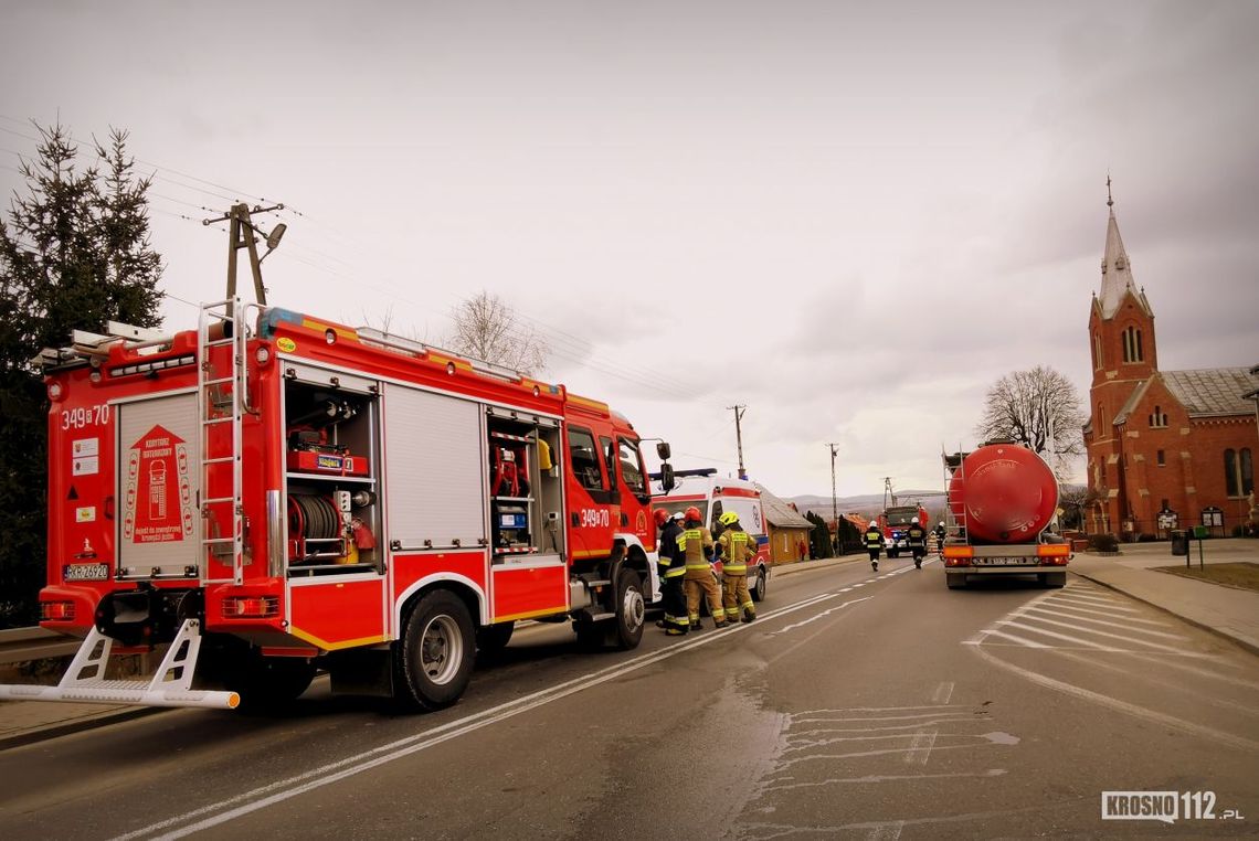 ? Miejsce Piastowe/DK19. Pijany mężczyzna potrącony przez cysternę