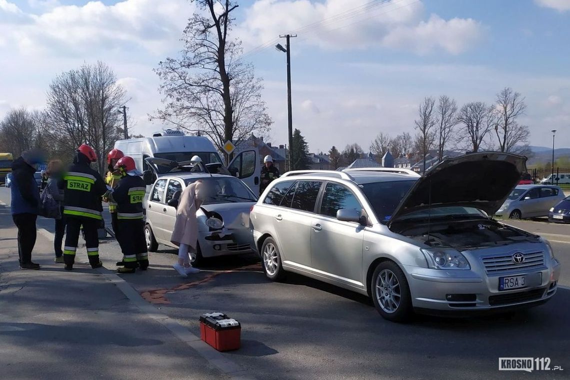 ? Miejsce Piastowe/DK28. Zderzenie trzech samochodów