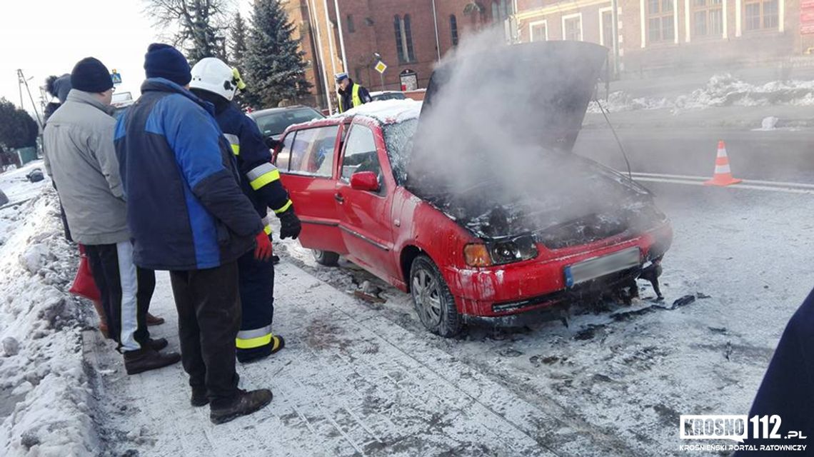 MIEJSCE PIASTOWE: Pożar samochodu na DK19