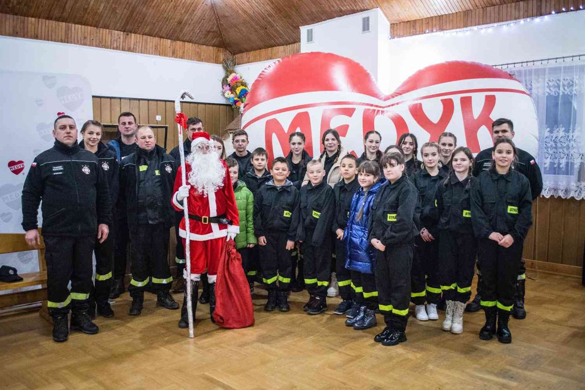 Mikołaj zawitał do OSP Myscowa