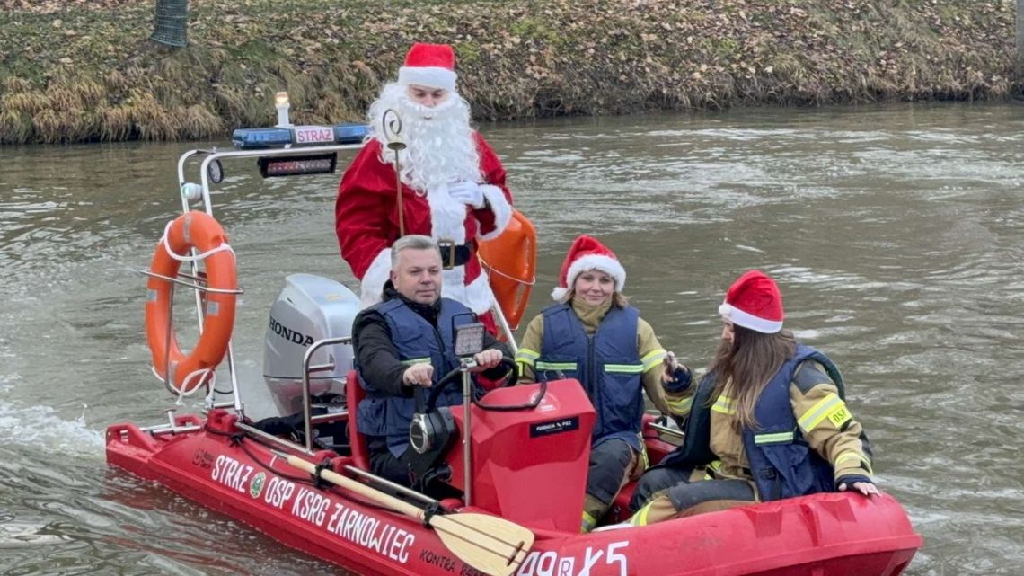Mikołajkowe szkolenie strażaków z OSP KSRG Żarnowiec