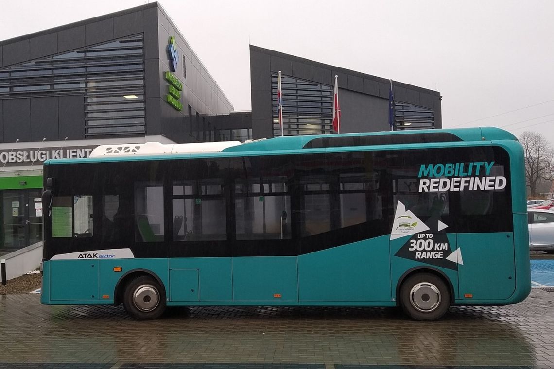 MKS Krosno testuje kolejny autobus elektryczny. Tym razem Karsana Atak