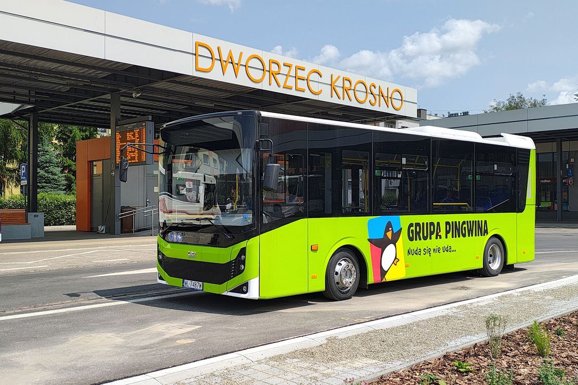 MKS w Krośnie na linii "A" testuje turecki autobus BMC