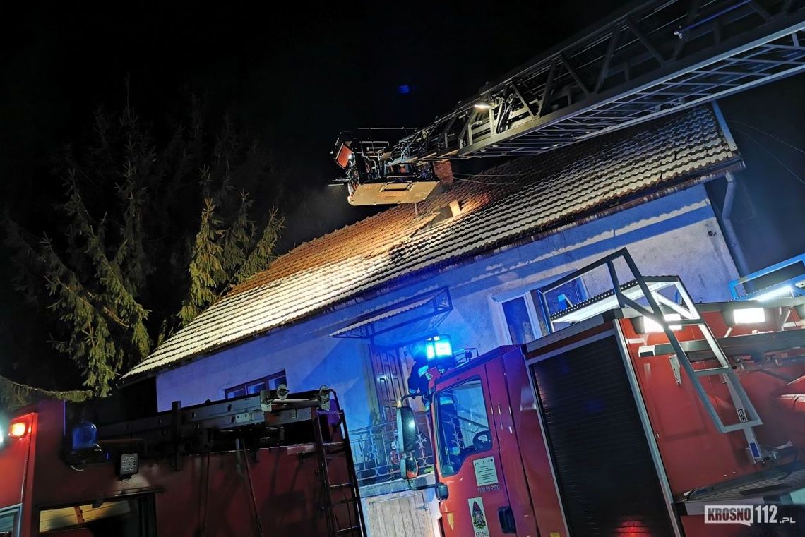 ? Moderówka: Pożar na poddaszu domu