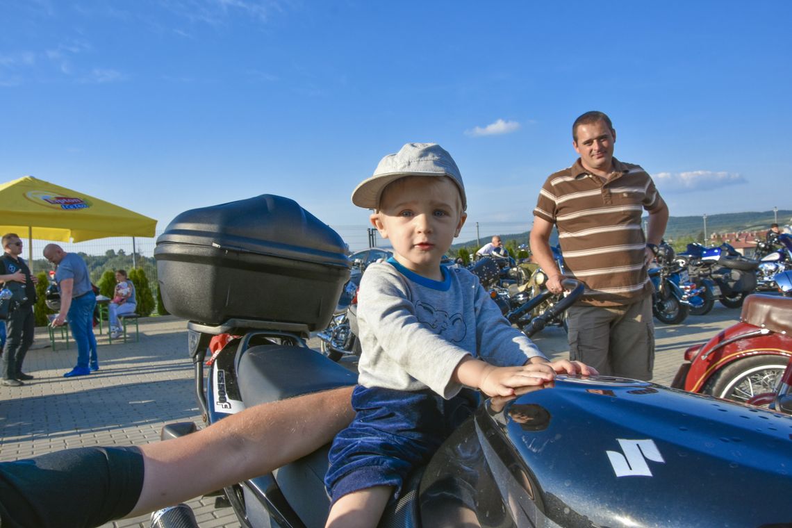 Motocykliści zbierali fundusze na leczenie Hani