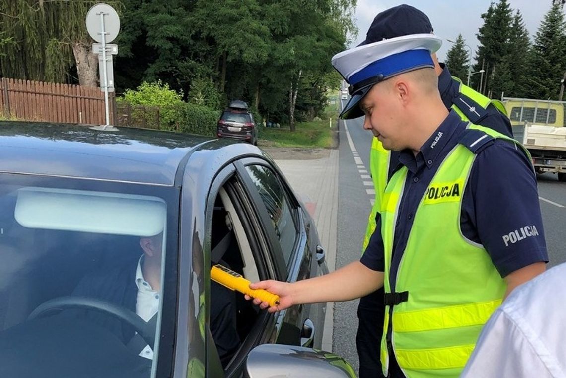 Na 1307 skontrolowanych kierowców 6 było pod wpływem alkoholu