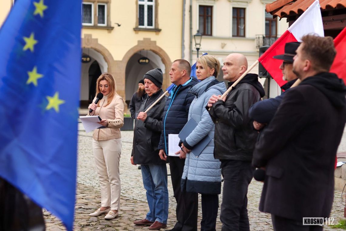Na krośnieńskim Rynku świętowali Dzień Europy