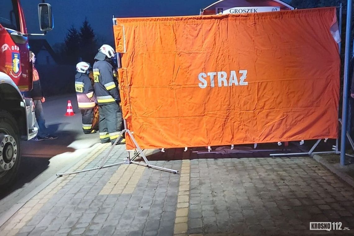 Nagłe zatrzymanie krążenia u mężczyzny. Leżał na ulicy Północnej w Krościenku Wyżnym