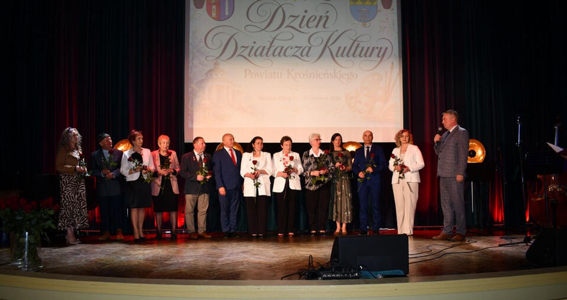 Nagrody i odznaczenia dla ludzi kultury z powiatu krośnieńskiego