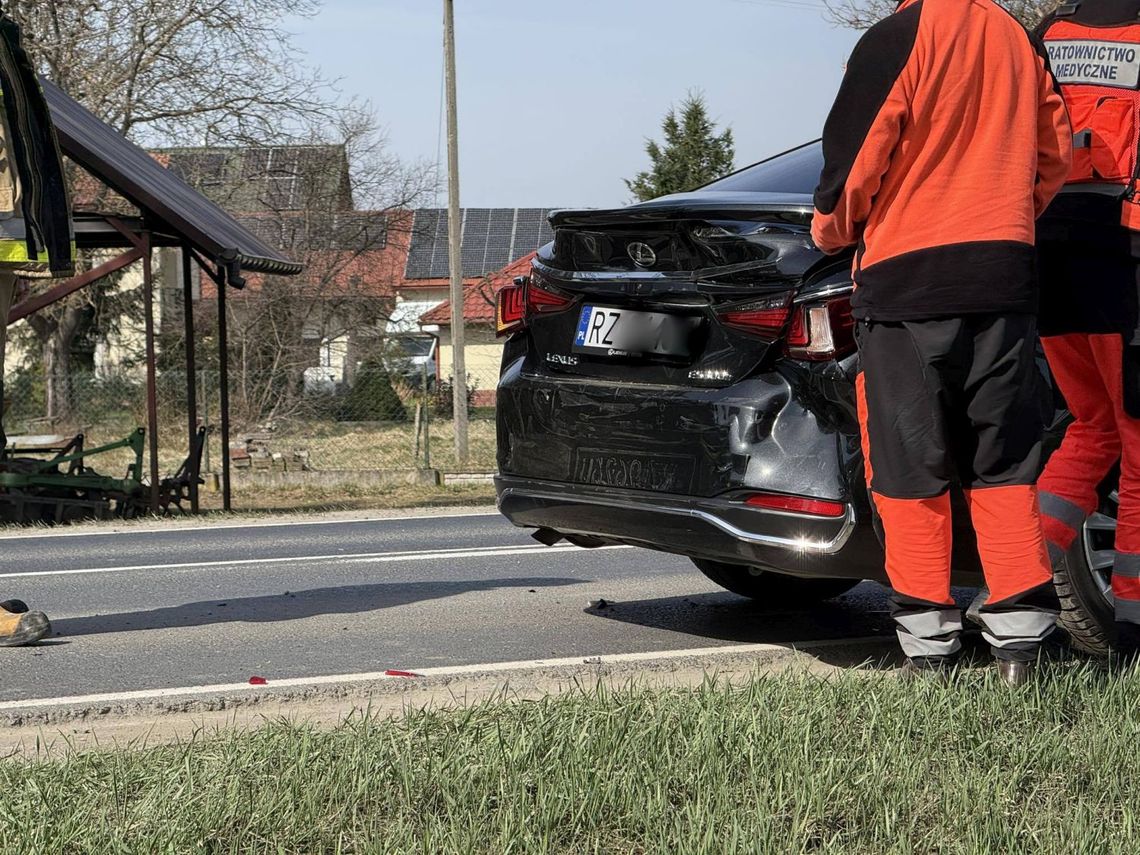 Najechanie w Pustynach na DW864