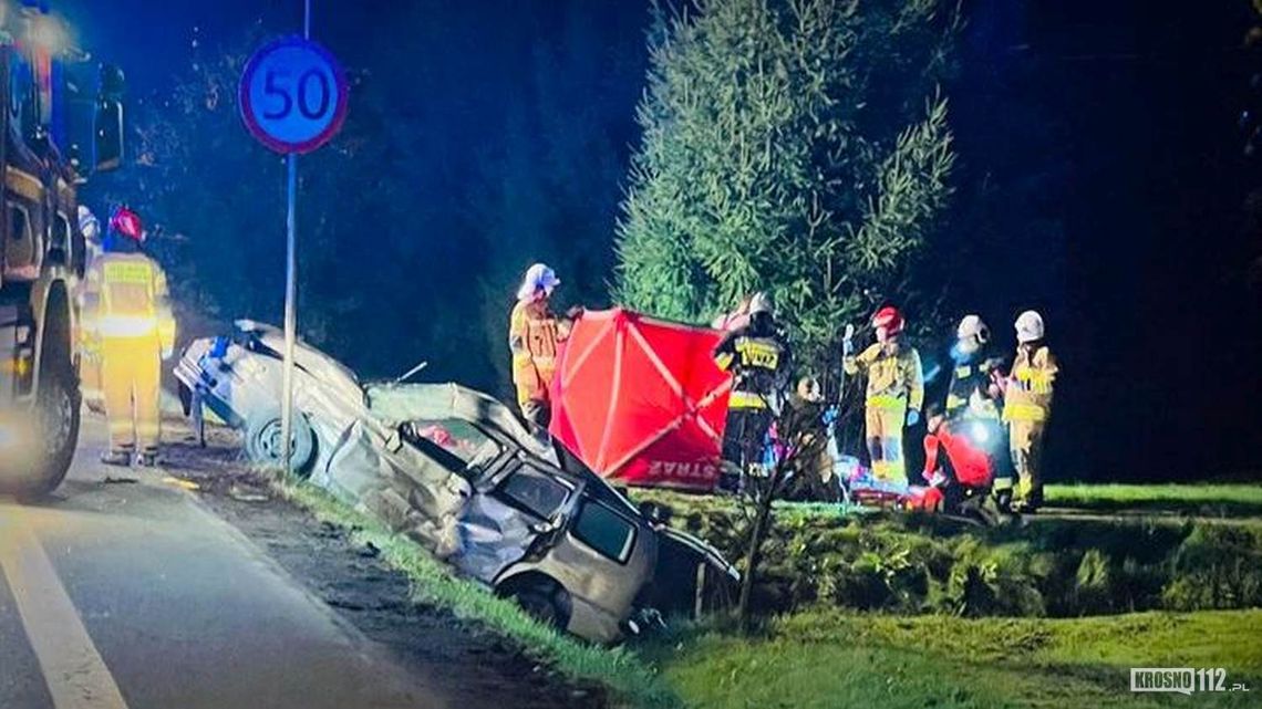 Nie żyje 23-latek. Wjechał pod ciężarówkę na DK19