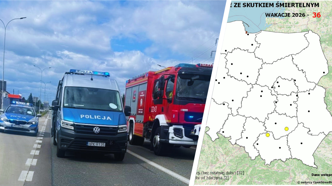 Nie żyje 37-letni motocyklista. Pierwsza "wakacyjna" ofiara na drogach Podkarpacia