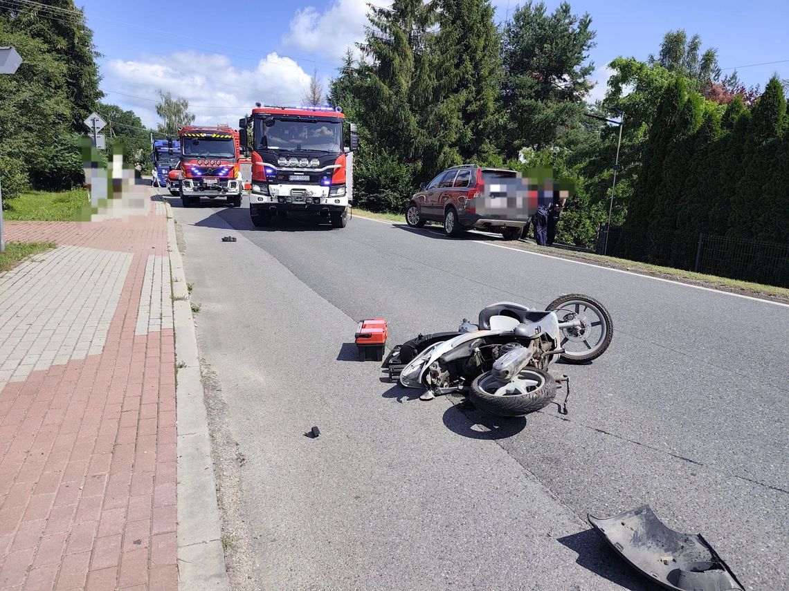 Nie żyje 47-letni motorowerzysta. Tragiczny wypadek w Humniskach Nie żyje 47-letni motorowerzysta. Tragiczny wypadek w Humniskach