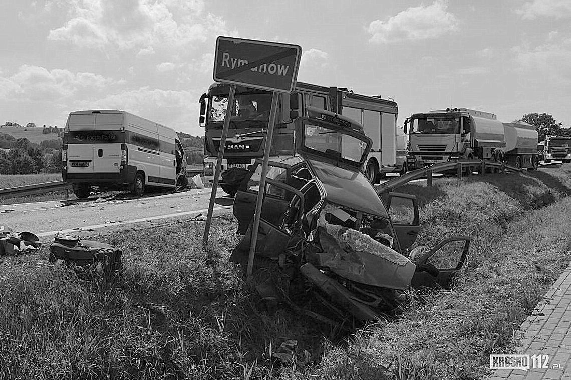 Nie żyje 51-letnia kobieta poszkodowana w wypadku na DK28