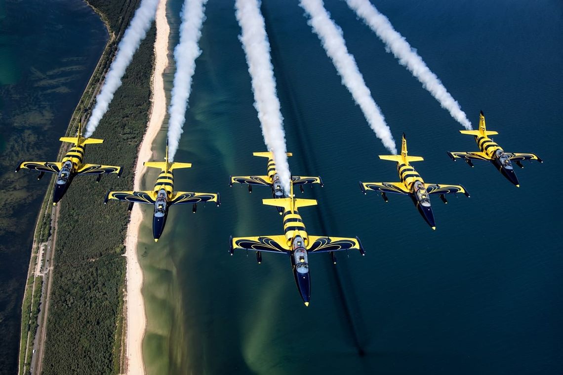 Niebawem na krośnieńskim niebie pokaz odrzutowców Baltic Bees Jet Team!