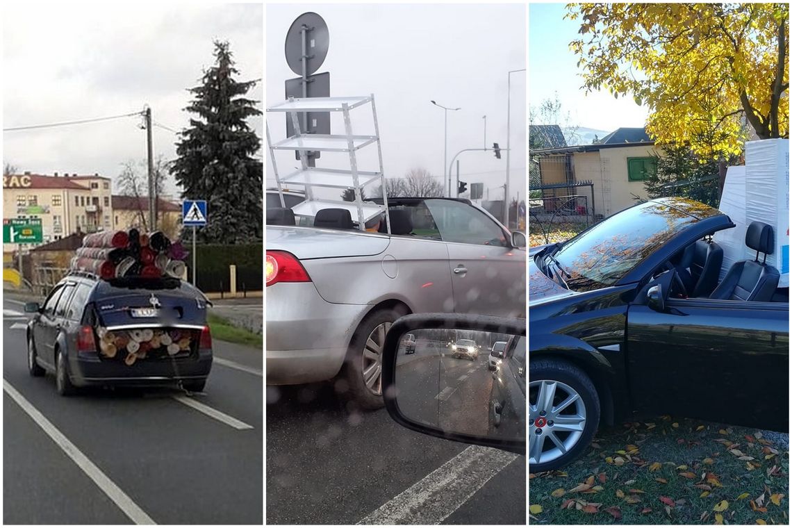 Niekonwencjonalne formy transportu na krośnieńskich ulicach ;)