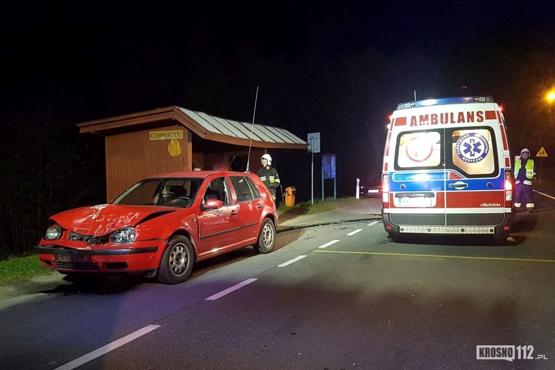 Niespokojnie na DW991 w Czarnorzekach. Drugie zdarzenie w ciągu godziny