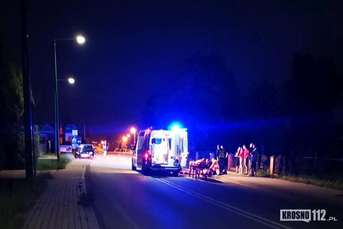 Nieszczęśliwy wypadek nastoletniego rowerzysty na Zręcińskiej