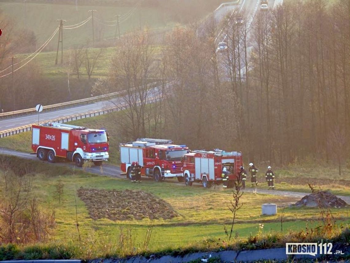 Niewielki pożar na poddaszu domu w Kombornii