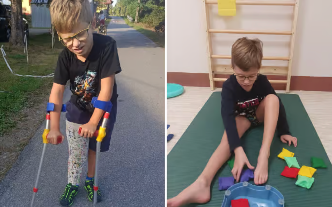Nikodem walczy o sprawność. Potrzebne wsparcie na leczenie i rehabilitację Nikodem walczy o sprawność. Potrzebne wsparcie na leczenie i rehabilitację